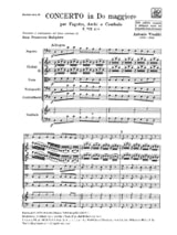 Concerto en Do Maj. - F. 8 n° 9 - Partitura - VIVALDI - Partition